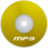 Mp3 Yellow Icon
